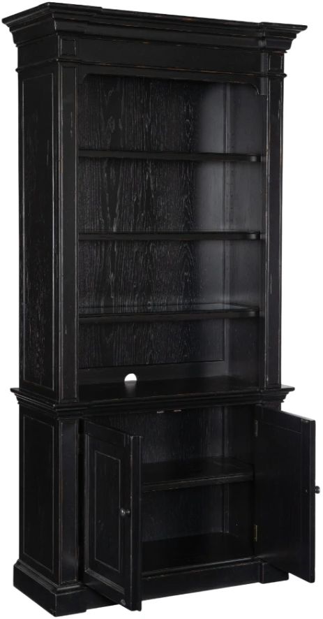 Hooker® Furniture Work Your Way Bristowe Tuxedo Bookcase-4