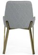 VIG Furniture Modrest Ganon Antique Brass/Gray Dining Chair-3