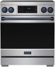 Thor Kitchen® Gordon Ramsay Collection 30" Stainless Steel Pro Style Induction Range with Tilt Panel Touch Control and Blue Trim-0