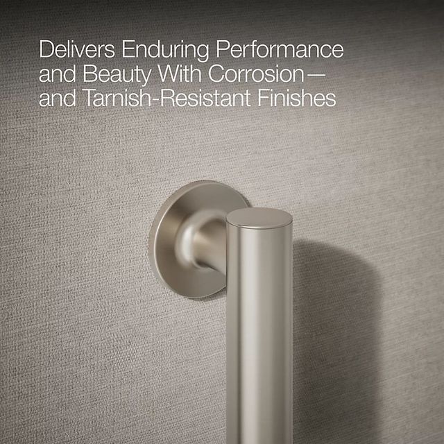 KOHLER® Purist® Brushed Stainless 18" Grab Bar-4