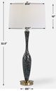 Uttermost® Remy Black Glaze Table Lamp-3