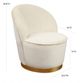 TOV Furniture by TOV Slashed Cream Julia Velvet Junior Chair-4