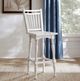 Liberty Furniture Magnolia Manor Antique White Spindle Back Swivel Bar Stool-1