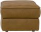Jackson Furniture Corvara Caramel Leather Ottoman-2