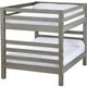 Crate Designs™ Furniture Storm Queen/Queen Tall Ladder End Bunk Bed-0