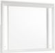 Crown Mark Cressida White LED Dresser Mirror-0