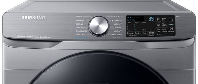 Samsung Platinum Front Load Washer & Electric Dryer Laundry Pair-5