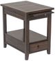 Steve Silver Co. Crestline Brown Chairside End Table-0
