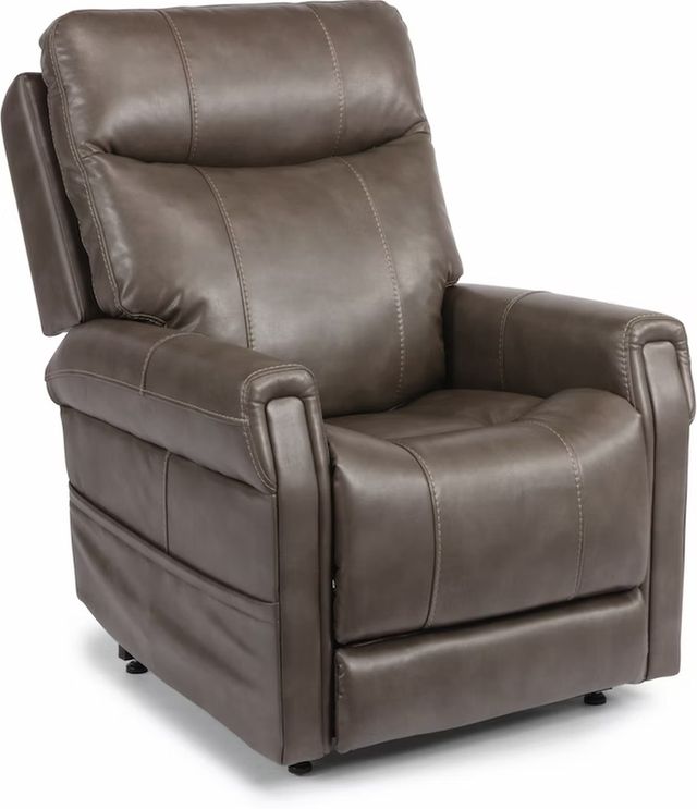 Flexsteel® Customizable Jenkins Power Lift Recliner with Power Headrest-0