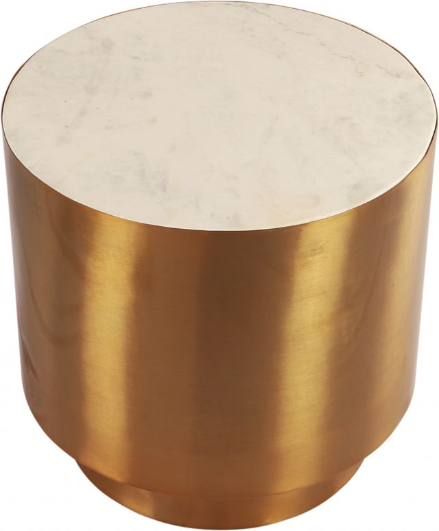 Meridian Furniture Presley Gold End Table-1
