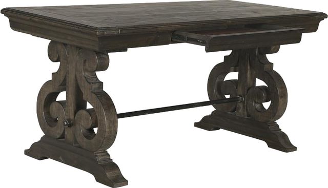 Magnussen Home® Bellamy Peppercorn Writing Desk-3
