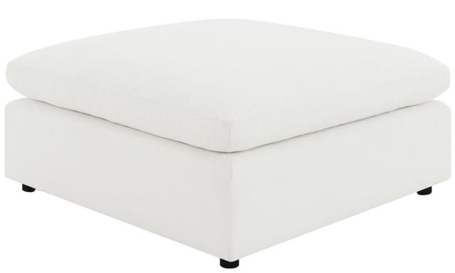 Coaster® Raleigh Ivory Boucle Upholstered Ottoman-0