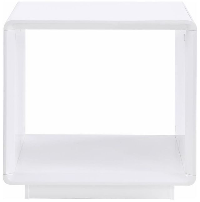 Coaster® Paseo 3-Piece White High Gloss Occasional Table Set-2