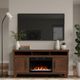Legends Home Real Cozy Sonoma Whiskey 64" Fireplace Console-1