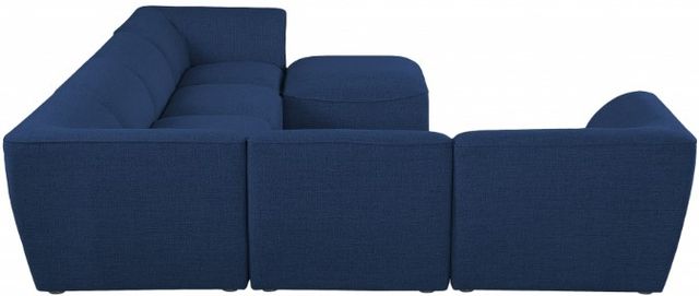 Meridian Furniture Miramar 7-Piece Navy Modular Sectional Sofa Set-2
