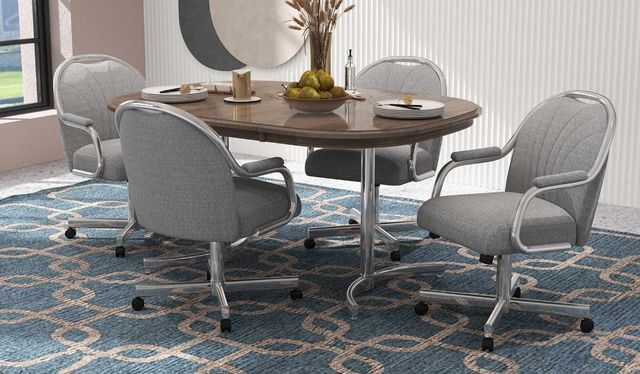 Chromcraft™ Customizable Bridges Kendall 5-Piece Dining Set-1
