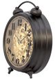 YHD Black/Brass Table Clock-2