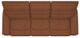 La-Z-Boy® Soren Cognac Leather Power Reclining Sofa with Headrest-4