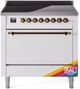Ilve® Nostalgie II Series 36" Custom RAL Color Pro Style Induction Range-0