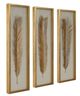 Uttermost® Palma 3-Piece Gold Shadow Boxes Wall Art Set-4