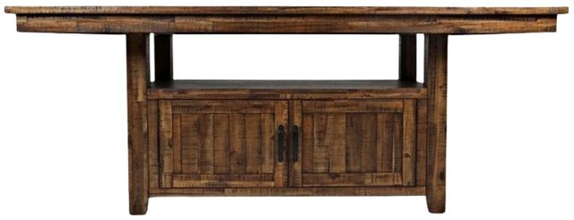 Jofran Inc. Cannon Valley Brown High/Low Counter Dining Table-2