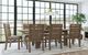 A-America® Anacortes Dark Taupe Trestle Dining Table-3
