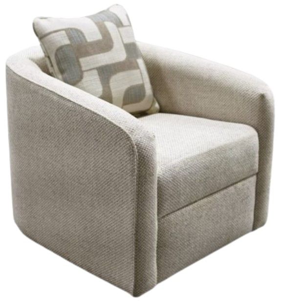 England Furniture Customizable Banks Swivel Glider-0