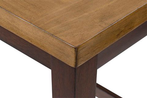Signature Design by Ashley® Rylandeen Light Brown Counter Extendable Table with Dark Brown Base-4