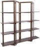 Liberty Furniture Lennox Weathered Chestnut Open Bookcase-0