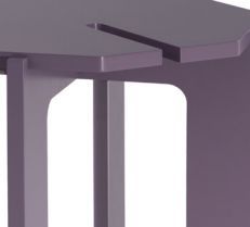 Natuzzi Editions Octopus Matte Whisteria Accent Table-1