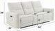 ACME Furniture Lalisa Cream Chenille Power Reclining Sofa with USB Port -2