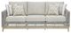 Signature Design by Ashley® Seton Creek Gray Aluminum/Resin Outdoor Sofa with Cushion-1