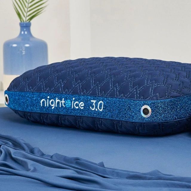 BEDGEAR® Night Ice Performance® Blue 3.0 Medium Standard Bed Pillow-1