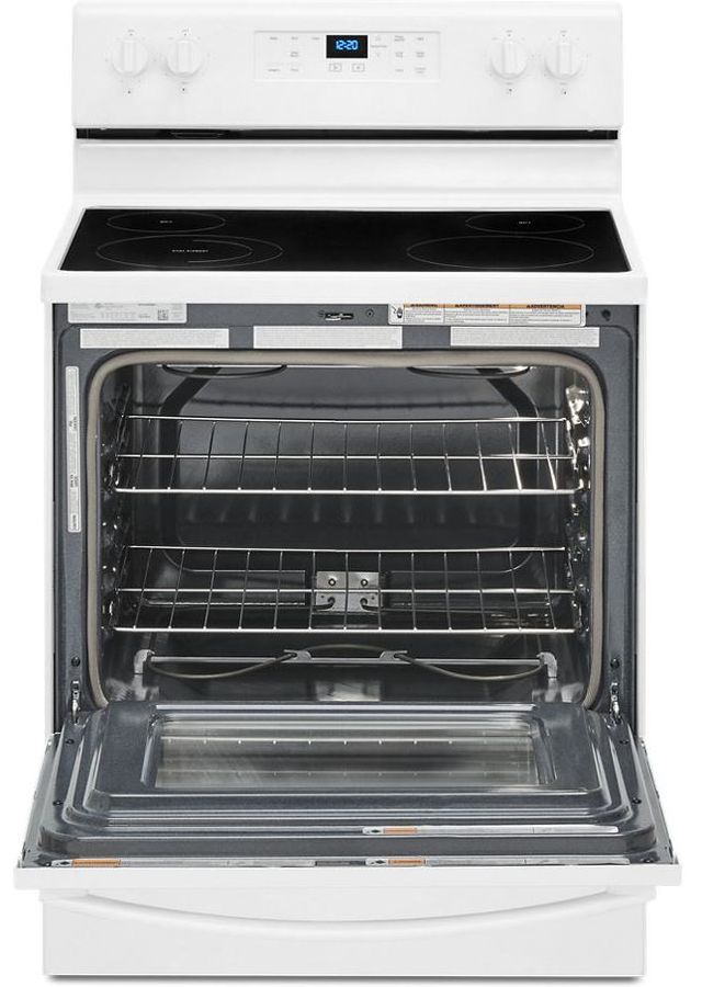 Whirlpool® 30" White Free Standing Electric Range-1