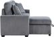 Homelegance® Rhett 3-Piece Gray Right-Arm Facing Reversible Sleeper Sectional-5