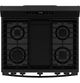 GE® 500 Series 30" Black Freestanding Gas Range-3