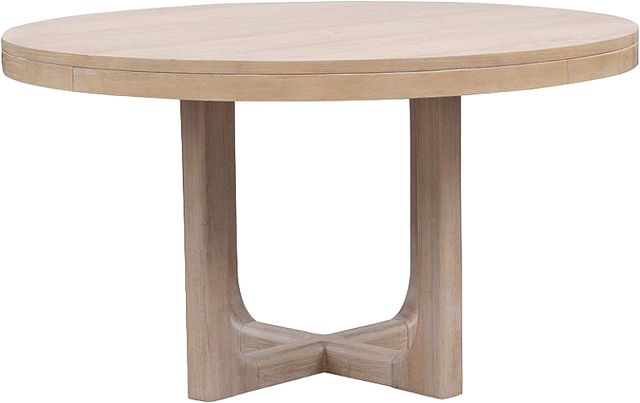 Magnussen Home® Somerset Butternut Round Dining Table-3