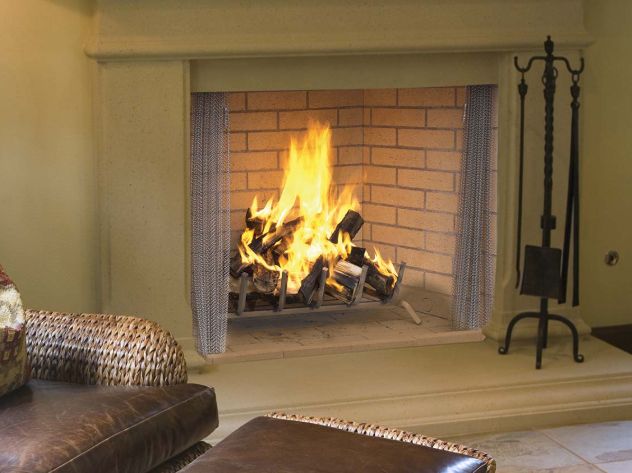 Wood Fireplace Placement