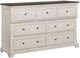 TEI Vintage Estates Brown/White Dresser-0