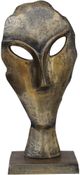 Renwil® Fielden Antique Brass Face Statue-2