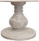 International Furniture Direct Bonanza Ivory Dining Table-2