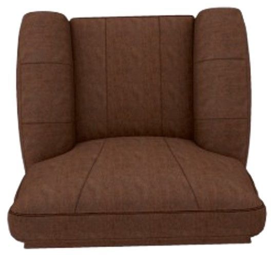 Best® Home Furnishings Customizable Leather Club Chair with Honey Birch Legs -4