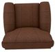 Best® Home Furnishings Customizable Leather Club Chair with Honey Birch Legs -4