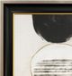 Stylecraft Black/Gray/Gold Framed Print-1