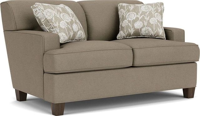 Flexsteel® Dempsey Silver Graphite Loveseat-0