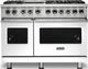 Viking® Professional 5 Series 48" White Pro Style Dual Fuel Liquid Propane Range-0