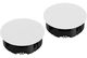 Sonos® Sonance® Set of 2 8" White In-Ceiling Wireless Speakers-0