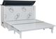 CabinetBed Inc.™ Elite Barn Black/White Folding Queen Bed-2