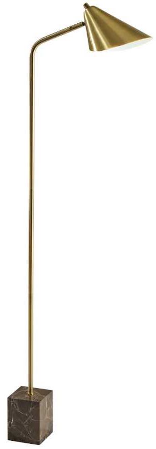 Adesso® Hawthorne Brown Floor Lamp-0