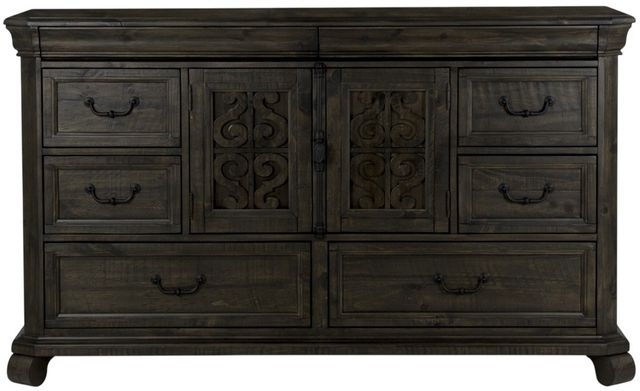 Magnussen Home® Bellamy Peppercorn 8-Drawer Dresser-3